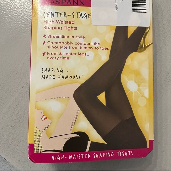 Star Power by SPANX Women’s Center-Stage High Waisted Shaping Tights Sz B NWT - Picture 4 of 7